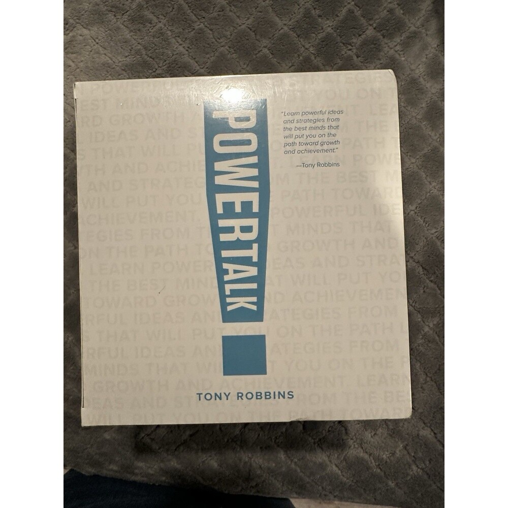TONY ROBBINS: Powertalk Program 12 Lecture/29 CD Set With Booklets VG+ - Picture 3 of 4
